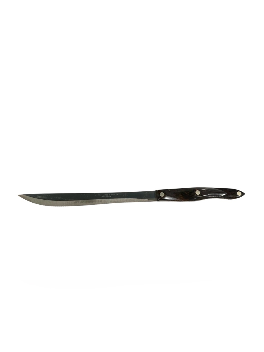 Cutco Classic Brown 1723 Carver Serrated 9” Knife